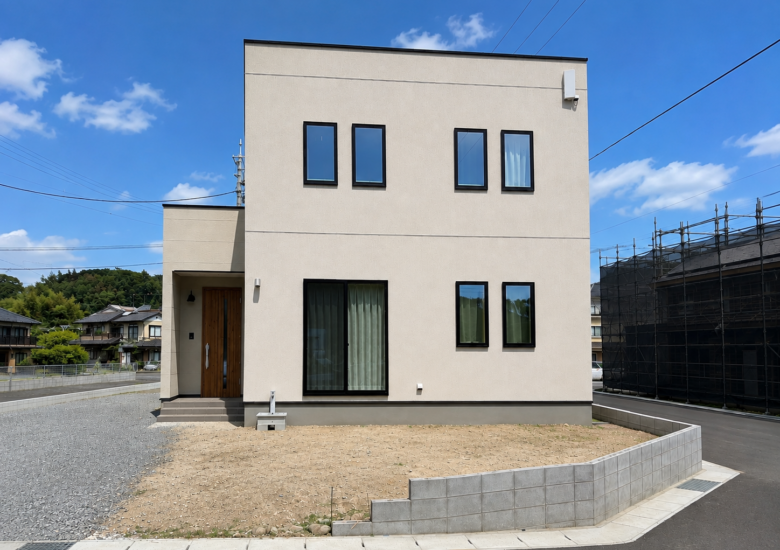 【いわき市】毎日にゆとりがもてる、サンルームがある回遊動線の家